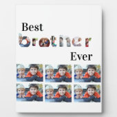 Aangepast modern beste broeder ooit 13 Fotocollage Fotoplaat (Voorkant)