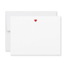 Aangepast modern eenvoudig rood hart