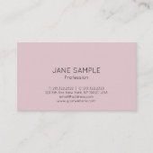 Aangepast, modern, elegant eenvoudig design visitekaartje (Voorkant)