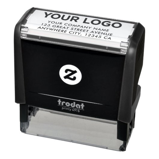 Aangepast modern Gealigneerd Collectief Adres van  Zelfinktende Stempel (Product)