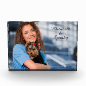 Aangepast modern gezinsleven liefdespakket Aanpass Fotoblokken (Voorkant)