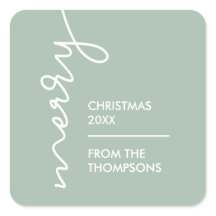 Aangepast modern groen kerstscript