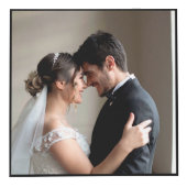 Aangepast modern Jubileum voor bruiloft 10 Foto Co Kubus (Rechts)