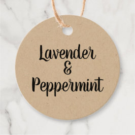 Aangepast modern kaarsenlabel Label voor verpakkin