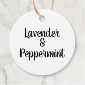 Aangepast modern kaarsenlabel Label voor verpakkin (Achterkant)