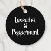 Aangepast modern kaarsenlabel Label voor verpakkin (Achterkant)