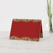 Aangepast, modern, klassiek ontwerp het gelukkigst feestdagen kaart (Achterkant)