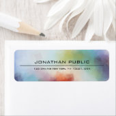 Aangepast modern, kleurrijk Abstract Art elegant l Etiket (Insitu)