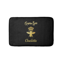 Aangepast modern KONINGINBEI Gold & Black Memory F Badmat