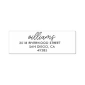 Aangepast modern minimalistisch self-inkting retou  zelfinktende stempel (Design)