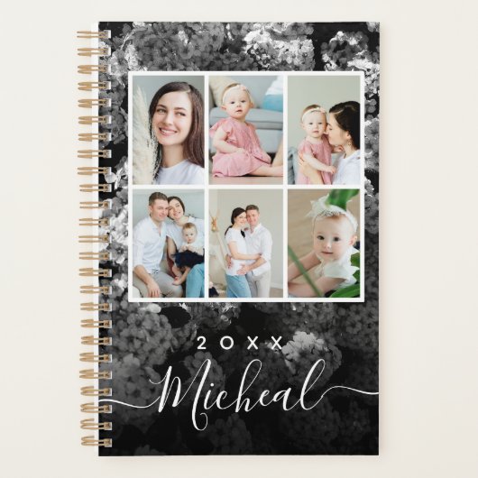Aangepast  modern Notitieboek, foto's toevoegen Planner (Voorkant)