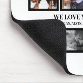 Aangepast modern opa vaders Dag 11 Fotocollage Muismat (Hoek)