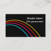 Aangepast modern professioneel Visitekaartje (Voorkant)