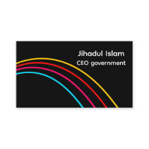 Aangepast modern professioneel Visitekaartje