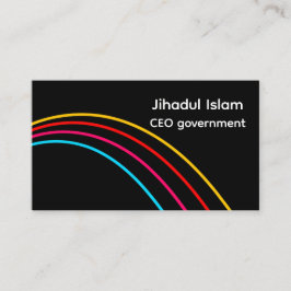 Aangepast modern professioneel Visitekaartje