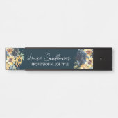 Aangepast modern rustiek creatief kantoordeur bord deurbordje (Voorkant)