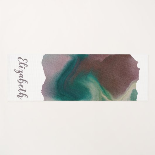 Aangepast, modern, stijlvol Abstract Yogamat (Voorkant (horizontaal))