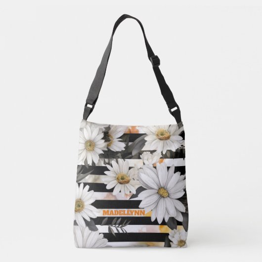 Aangepast modern Tas voor zwart en wit streped (Achterkant)