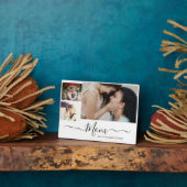 Aangepast Moederdag fotocollage Plaque Fotoplaat (Zijkant)