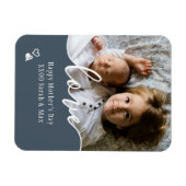 Aangepast Moederdag-fotoscript magneet (Horizontaal)