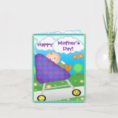 Aangepast Moederdag-Wenskaart Kaart (Voorkant)