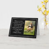 Aangepast moederschap Foto mooi zwangerschapskaart Kaart (Gele Bloem)