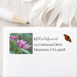Aangepast moerasje Foto Native Wildflower Etiket