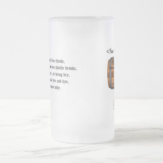 [Aangepast] Mok voor het verwijderen van bier (Center)