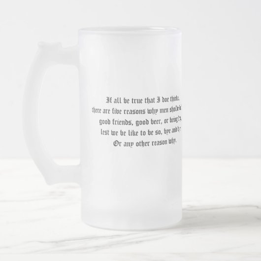 [Aangepast] Mok voor het verwijderen van bier (Links)