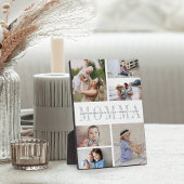 Aangepast Momma Moederdag Kinder fotocollage Fotoplaat