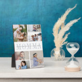 Aangepast Momma Moederdag Kinder fotocollage Fotoplaat (Zijkant)