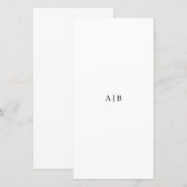Aangepast monogram (Voorkant / Achterkant)