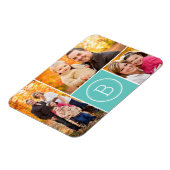 Aangepast monogram 3 Fotomagneet Magneet (Linkerzijde)