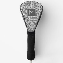 Aangepast monogram Abstract patroon