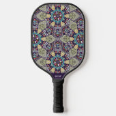 Aangepast monogram abstract Patroon Pickleball Paddle (Voorkant)