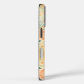 Aangepast monogram Abstract Waterverf Patroon Case-Mate iPhone Case (Achterkant / Rechts)