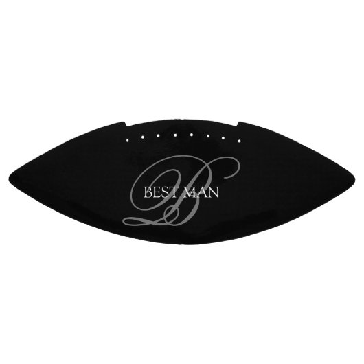 Aangepast monogram beste man american football (Paneel)