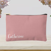 Aangepast monogram, boomgaard roze met script lett etui