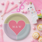 Aangepast monogram bord voor harspatroon (Feest)