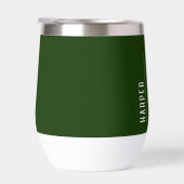 Aangepast monogram, bosgroen (Rechts)