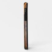 Aangepast monogram Bronze Tudor Gothic Arch Case-Mate iPhone Case (Achterkant/links)