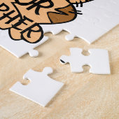 Aangepast monogram C is voor katten die schattig k Legpuzzel (Zijkant)