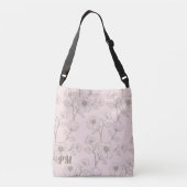 Aangepast monogram crossbody tas (Achterkant)