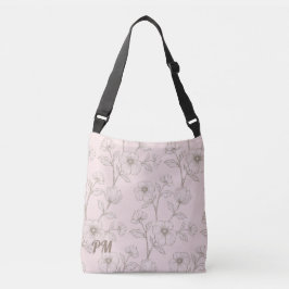 Aangepast monogram crossbody tas