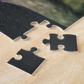 Aangepast monogram D is voor Dinosaur schattige T  Legpuzzel (Zijkant)