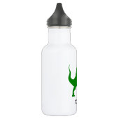 Aangepast monogram D is voor Dinosaur schattige T Waterfles (Links)
