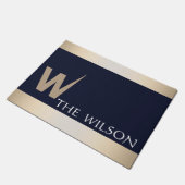 Aangepast monogram deurmat (Schuin)