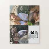 Aangepast monogram E is voor schattig kleurrijk ol Legpuzzel (Verticaal)