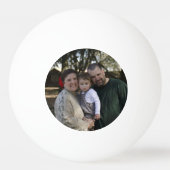 Aangepast monogram E is voor schattig kleurrijk ol Pingpongbal (Achterkant)