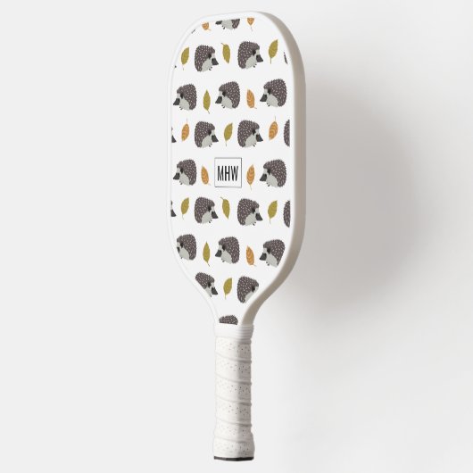 Aangepast monogram egelpatroon pickleball paddle (Links)